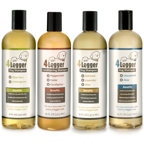 4 Legger Organic Dog Shampoo Organic Oatmeal Dog Shampoo