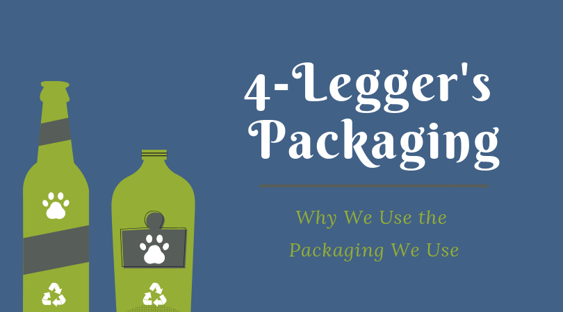 Learn why we use the packaging we do for our organic dog shampoo