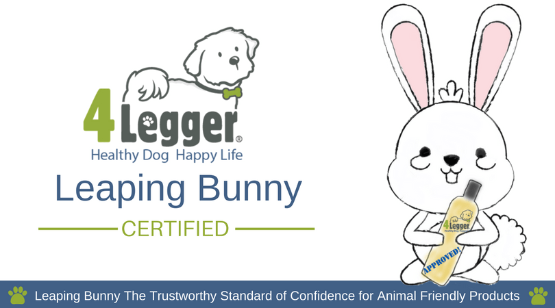 4-Legger is Leaping Bunny Certified Cruelty Free Dog Shampoo