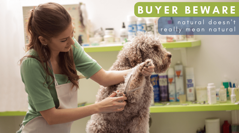 Looking for Natural Dog Shampoo? Buyer Beware you may not get what you thought