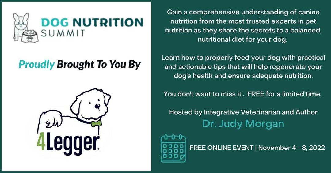 The Dog Nutrition Summit with Dr Judy Morgan 4-Legger Shampoo