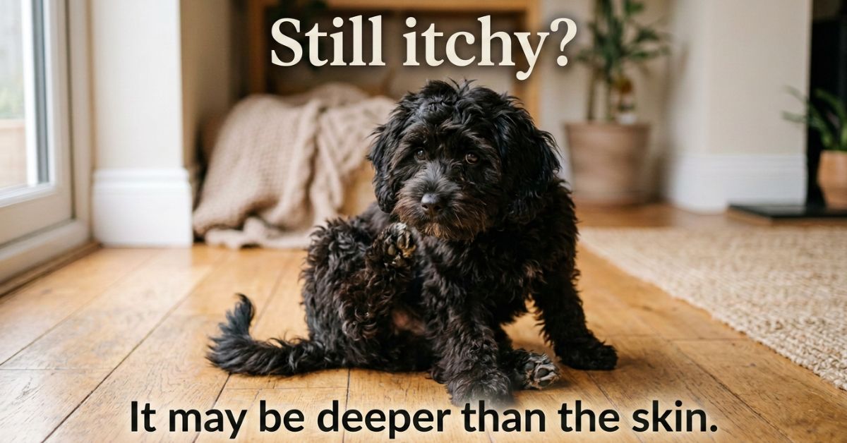 the connection between your dog's gut microbiome and their skin