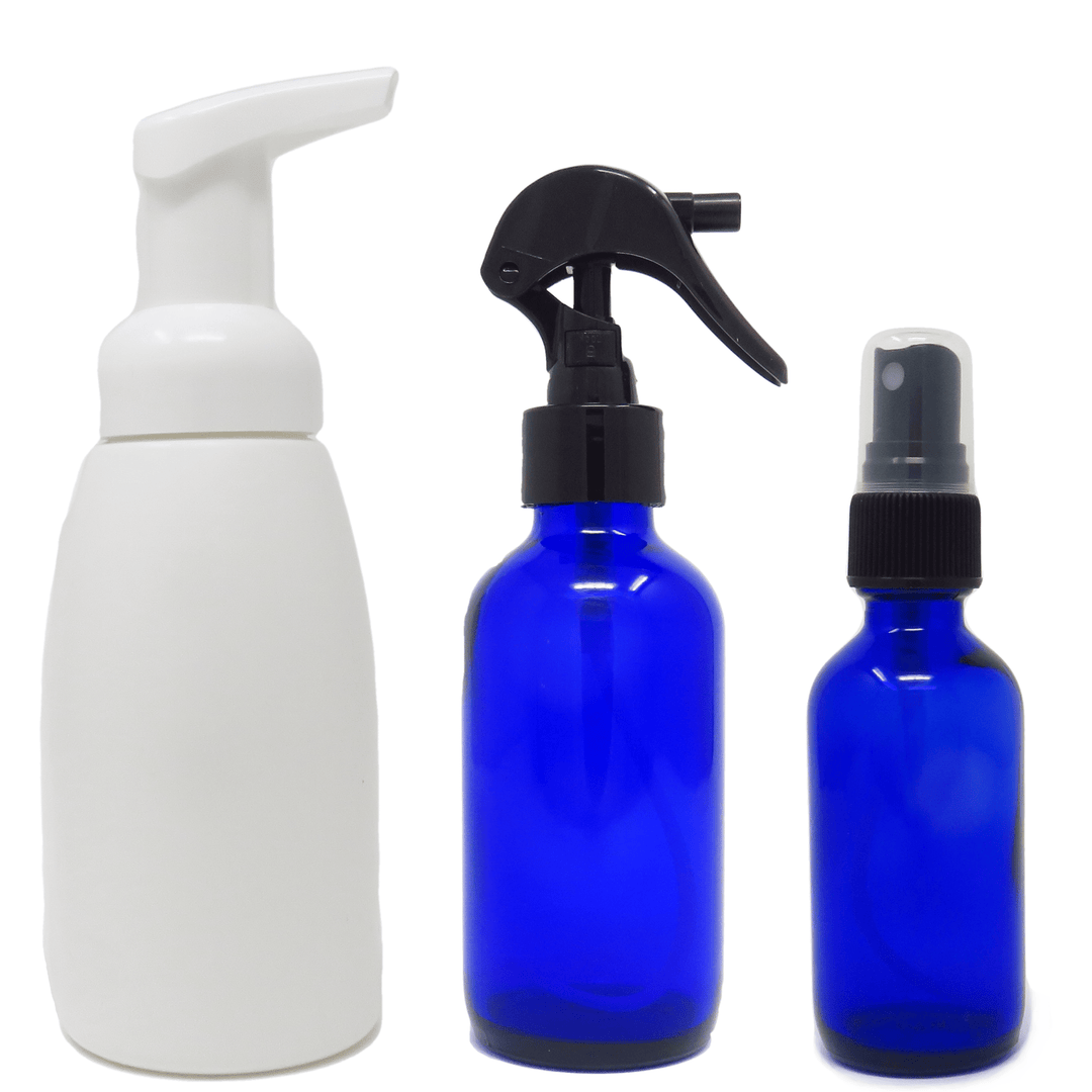 accessories for organic dog shampoo and pet safe essential oils