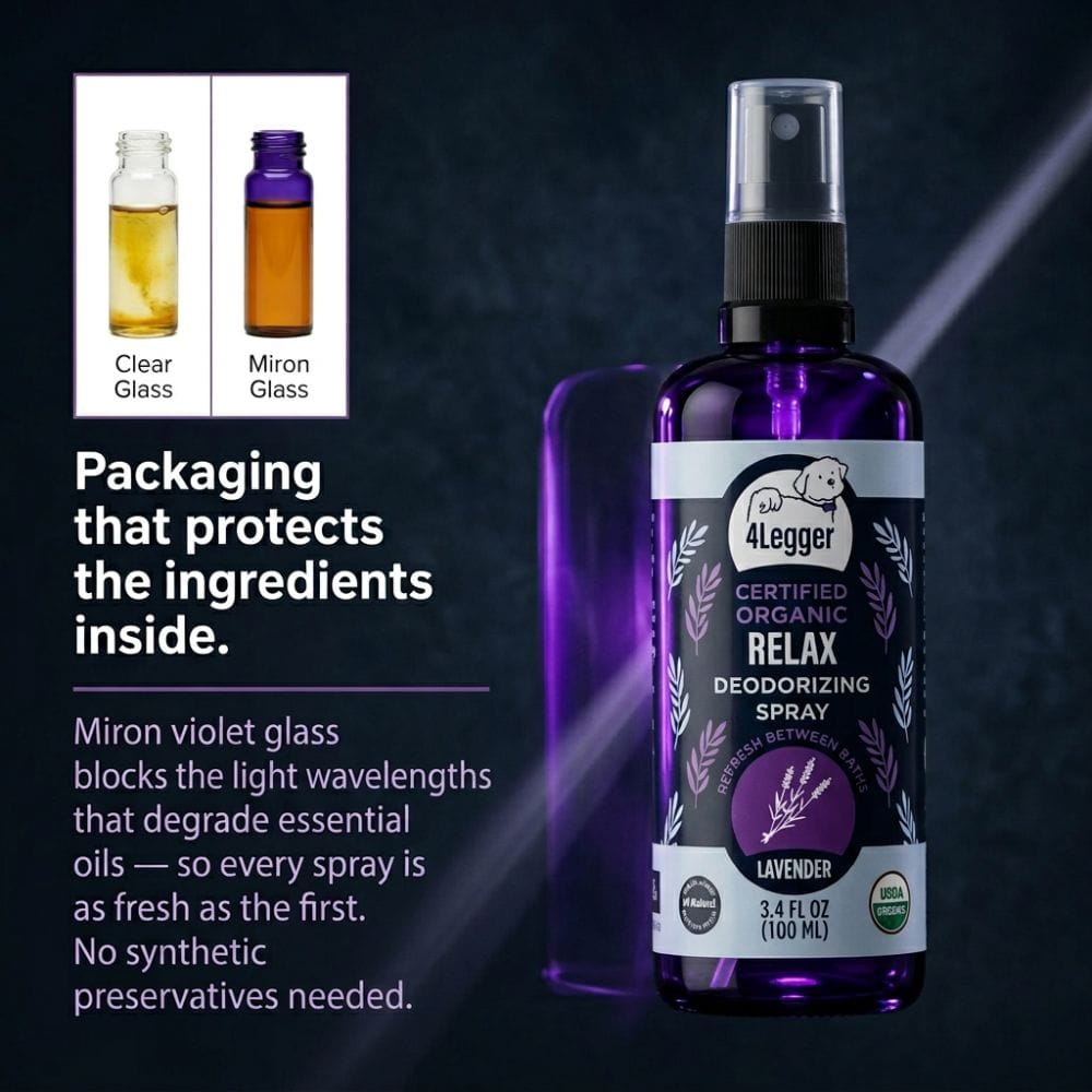 healing garden lavender spray 4-Legger Organic Dog Deodorizing Spray