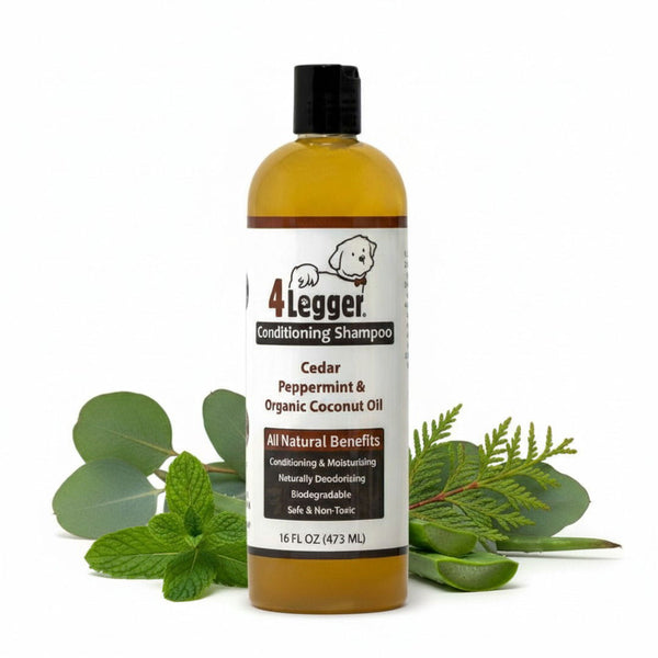 4-Legger Organic Cedar Flea Shampoo | Natural Pest Protection
