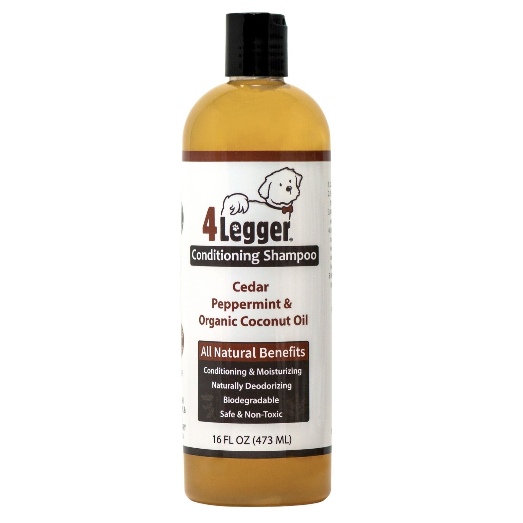 4Legger Organic Cedar Dog Flea Shampoo and Conditioner