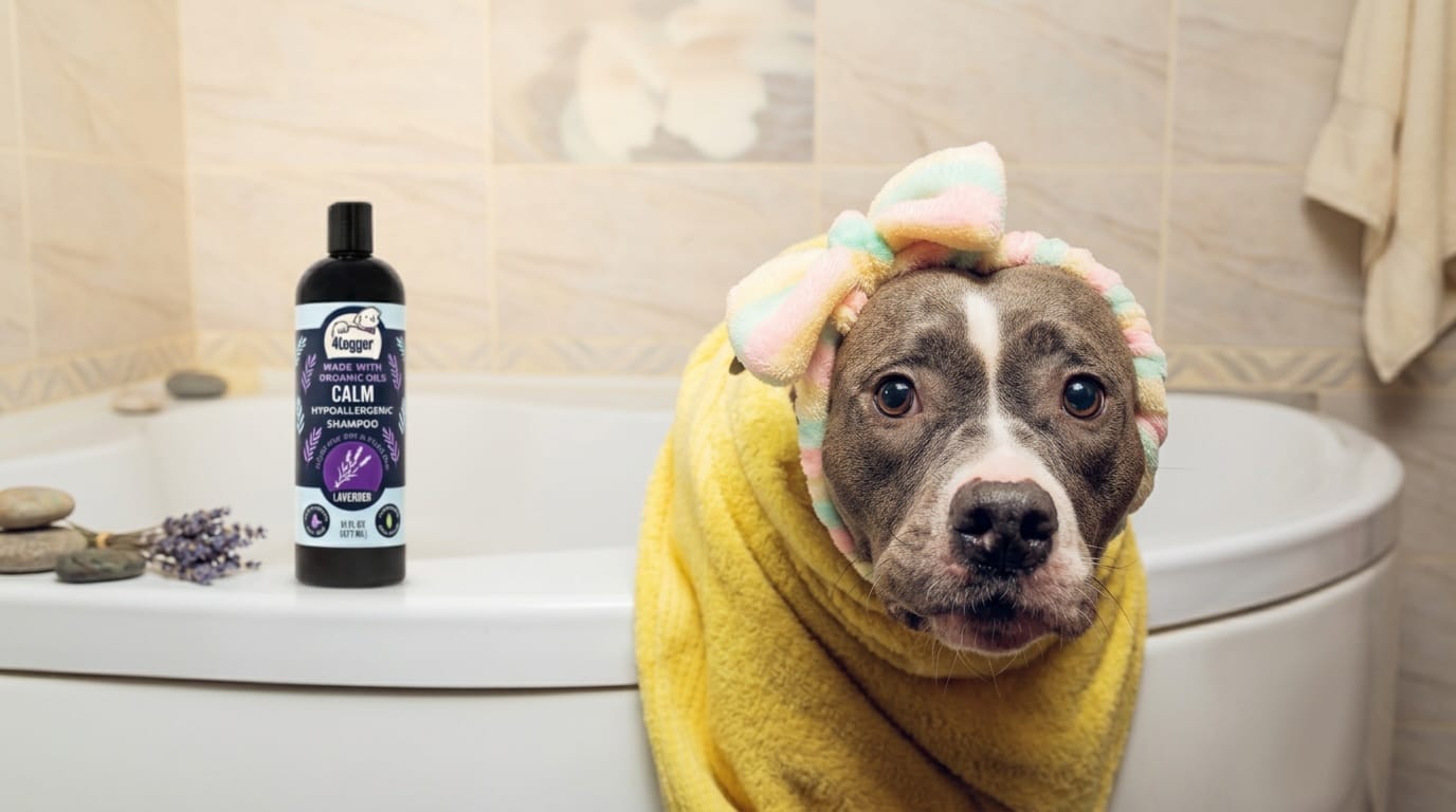 4-Legger All Natural USDA Certified Organic Dog Shampoo