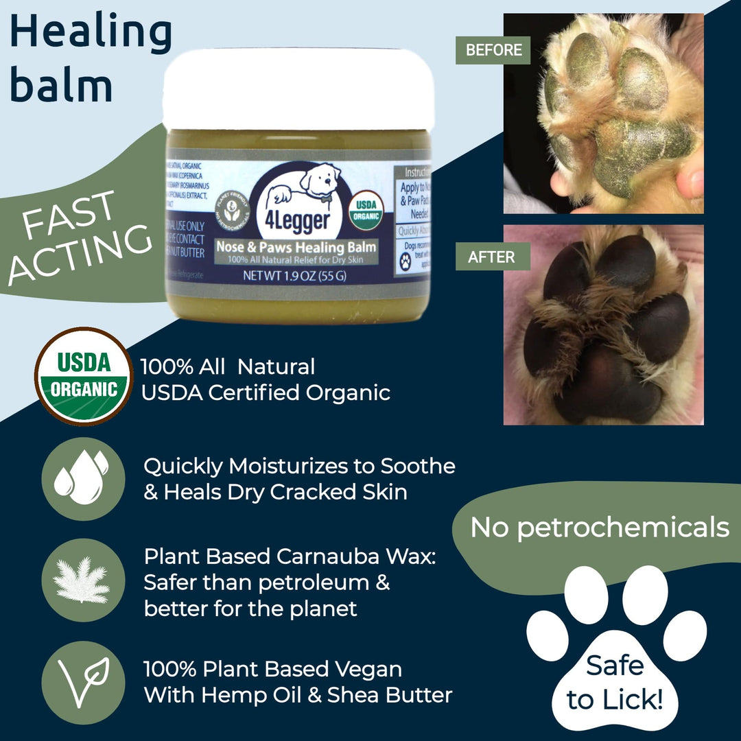 4-Legger Lemongrass Bundle Pack: Organic Dog Grooming Essentials for a Naturally Healthy Canine!