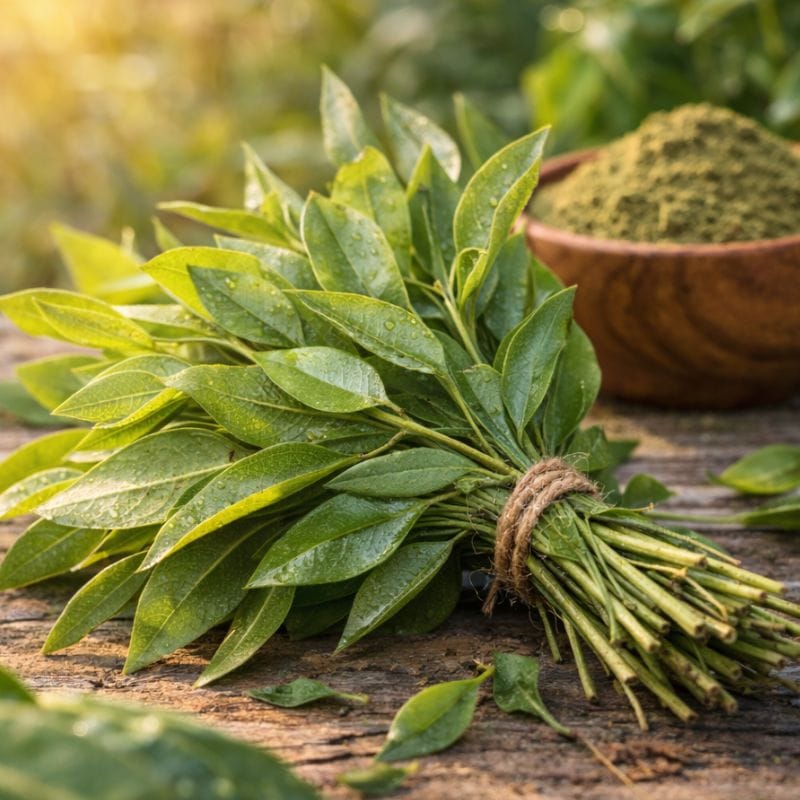 Organic henna herb used in 4legger natural dog conditioner for shine and coat conditioning