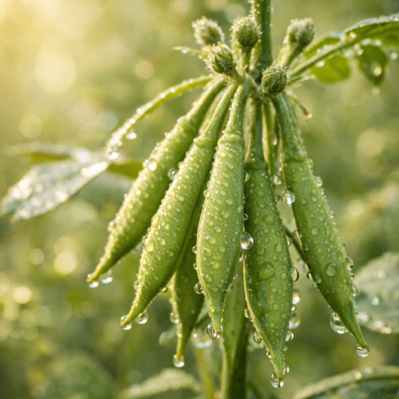 Organic guar gum — natural conditioning agent in 4-Legger USDA certified organic dog shampoo