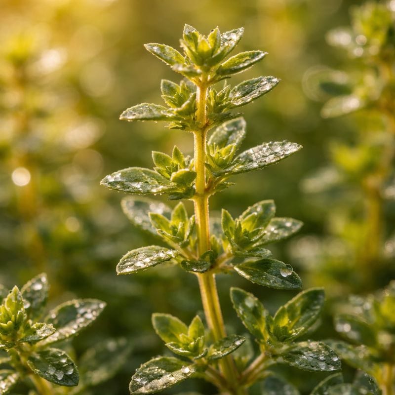 Organic thyme herb used in  4-legger natural dog conditioner for dogs