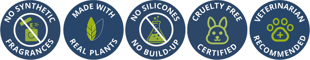 Trust badges for 4-Legger organic apple cider vinegar conditioning rinse for dogs