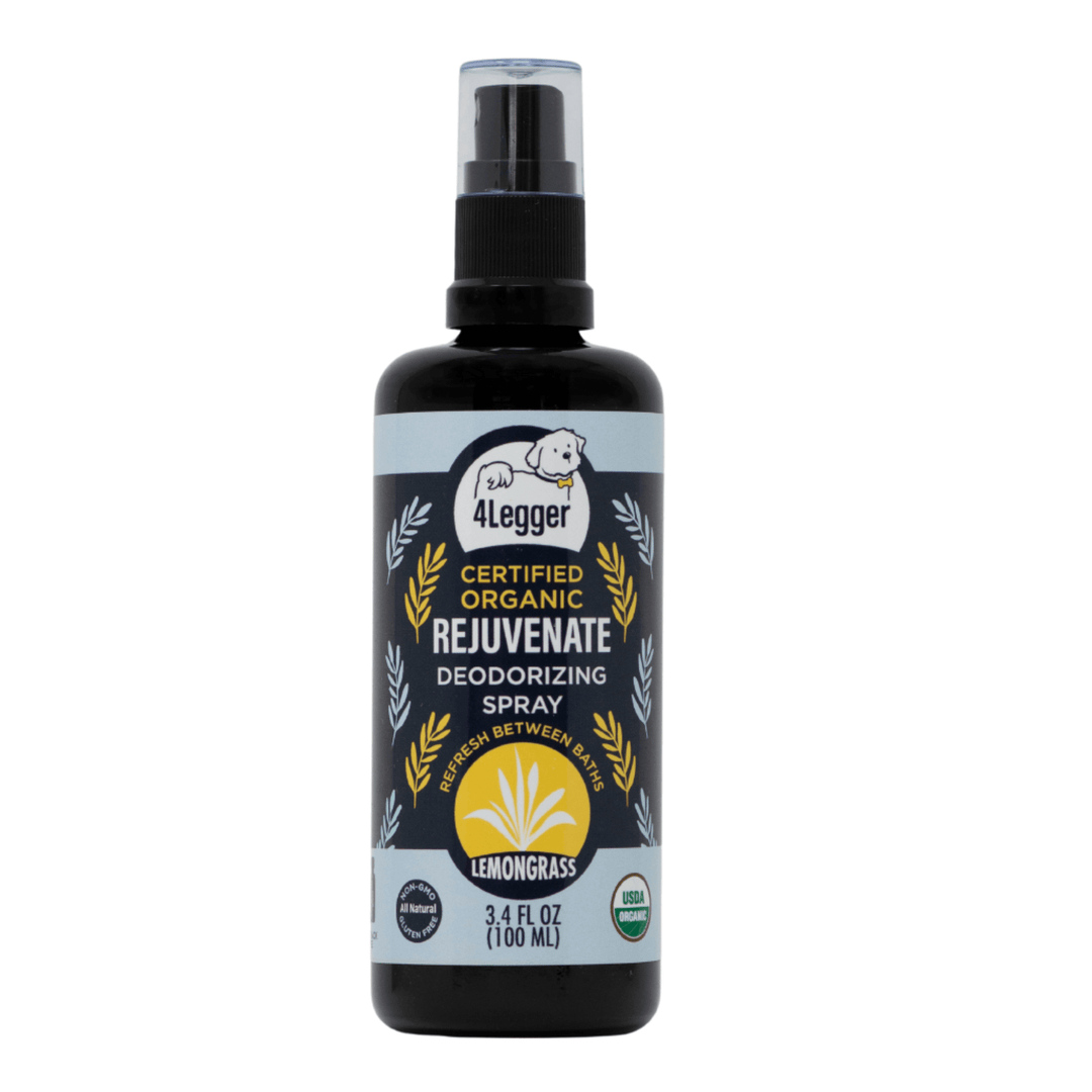 USDA Certified Organic Lemongrass Essential Oil Dog Deodorizing Spray